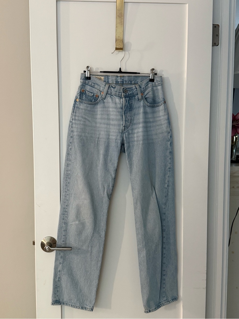 Levi Light Wash 501 Jeans